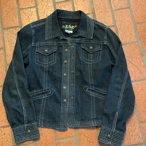 Live a Little womens jean jacket